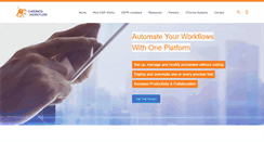 Desktop Screenshot of chronosworkflow.com